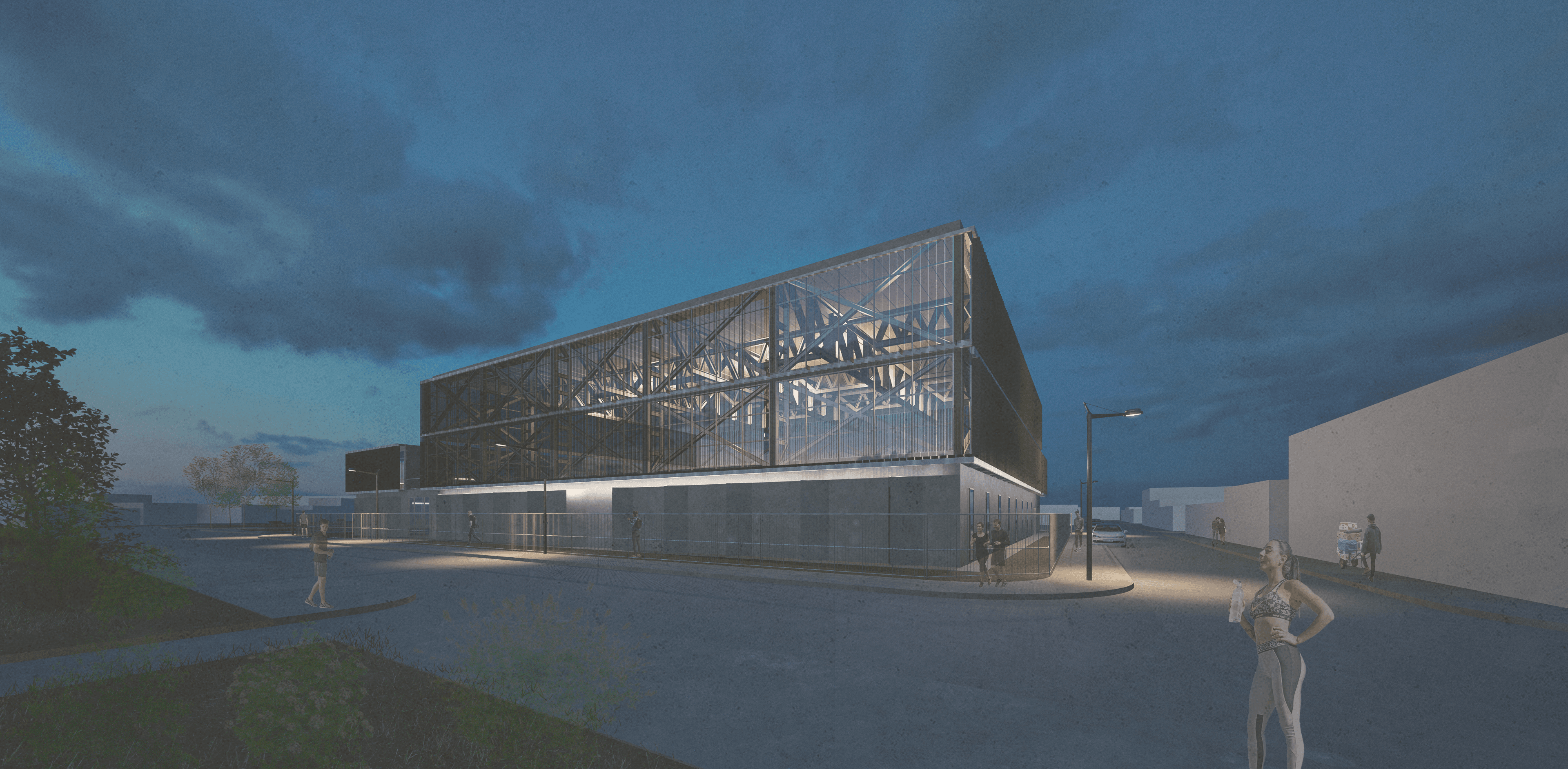 Centro comunitario y polideportivo de Conchalí