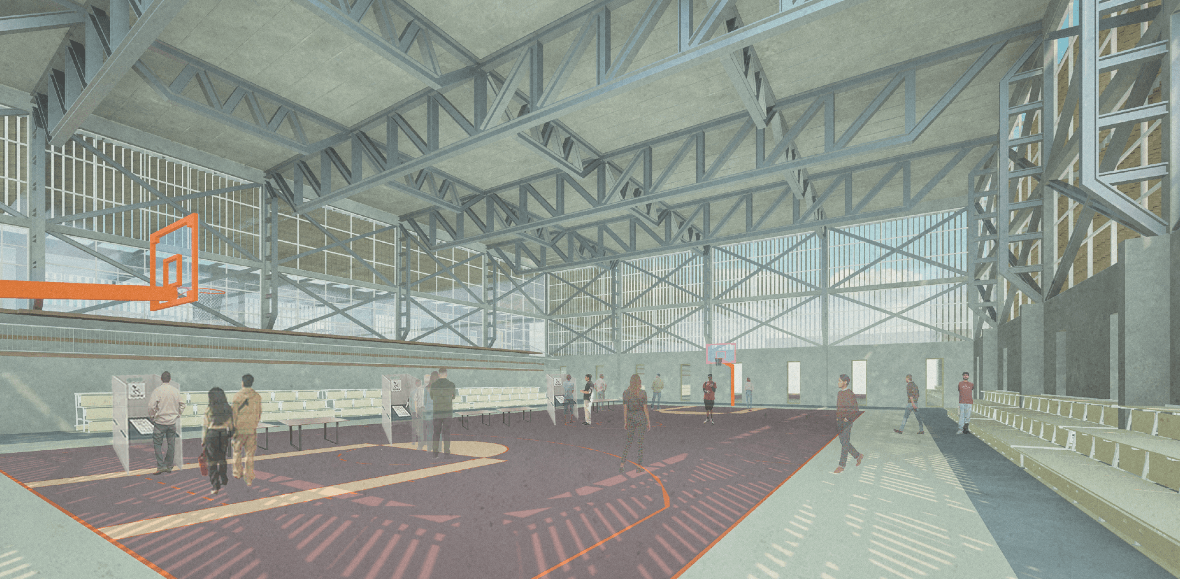 Centro comunitario y polideportivo de Conchalí - Registro 7